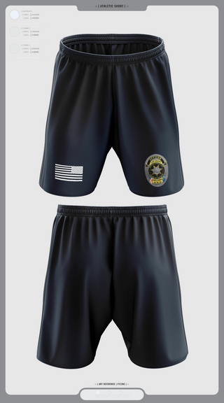 Athletic Shorts With Pockets, Las Vegas city marshals, Police, Teamtime, Team time, sublimation, custom sports apparel, team uniforms, spirit wear, spiritwear, sports uniforms, custom shirts, team store, custom team store, fundraiser sports, apparel fundraiser