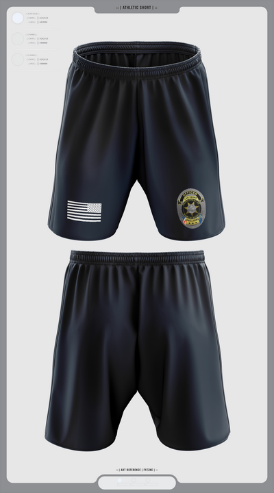Las Vegas city marshals 28118812 Athletic Shorts With Pockets - 2