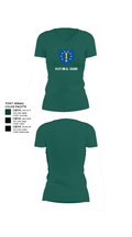 54th Troop Command 65644281 Women's Short Sleeve V-neck Shirt - 32
