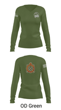 978th MP Comapny 22657542 Women's Long Sleeve V-neck Shirt - 57