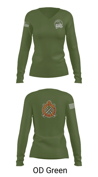 Women's Long Sleeve Vneck Shirt, 978th MP Comapny, , Teamtime, Team time, sublimation, custom sports apparel, team uniforms, spirit wear, spiritwear, sports uniforms, custom shirts, team store, custom team store, fundraiser sports, apparel fundraiser