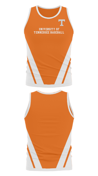 Tank Top, University of Tennessee Baseball, Baseball, Teamtime, Team time, sublimation, custom sports apparel, team uniforms, spirit wear, spiritwear, sports uniforms, custom shirts, team store, custom team store, fundraiser sports, apparel fundraiser