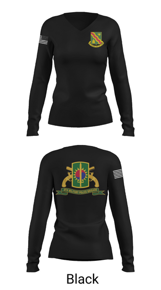 Womens Long Sleeve Vneck Shirt, 728th MP, Army, Teamtime, Team time, sublimation, custom sports apparel, team uniforms, spirit wear, spiritwear, sports uniforms, custom shirts, team store, custom team store, fundraiser sports, apparel fundraiser