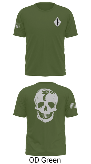 Old School Cotton Feel Shirt, 3/7 Kilo 3rd, Marines, Teamtime, Team time, sublimation, custom sports apparel, team uniforms, spirit wear, spiritwear, sports uniforms, custom shirts, team store, custom team store, fundraiser sports, apparel fundraiser