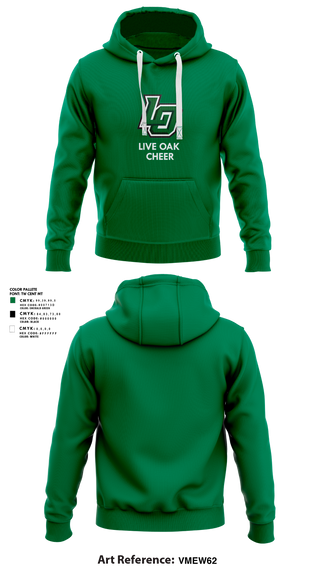 Hoodie, Live Oak Classical School Cheer, Cheer, Teamtime, Team time, sublimation, custom sports apparel, team uniforms, spirit wear, spiritwear, sports uniforms, custom shirts, team store, custom team store, fundraiser sports, apparel fundraiser