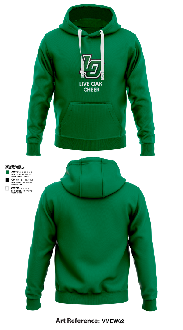 Hoodie, Live Oak Classical School Cheer, Cheer, Teamtime, Team time, sublimation, custom sports apparel, team uniforms, spirit wear, spiritwear, sports uniforms, custom shirts, team store, custom team store, fundraiser sports, apparel fundraiser