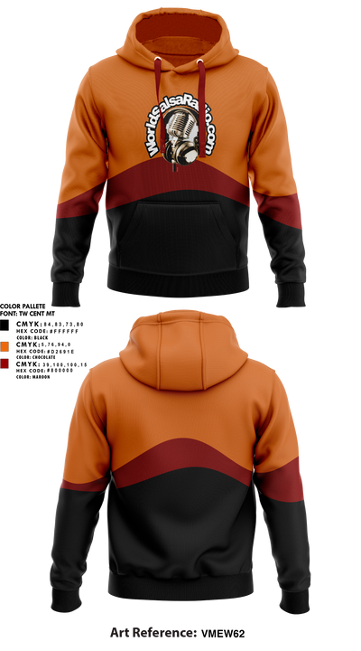 WorldSalsaRadio.com 15041477 Hoodie - 1