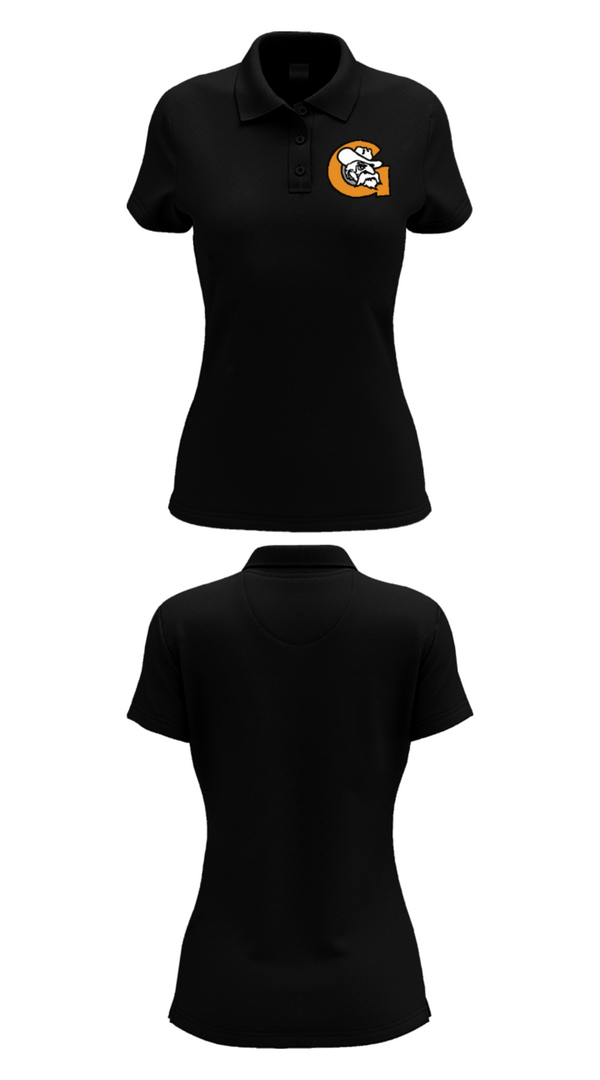 Womens Short Sleeve Performance Polo, Grant Middle School, Spirit Store, Teamtime, Team time, sublimation, custom sports apparel, team uniforms, spirit wear, spiritwear, sports uniforms, custom shirts, team store, custom team store, fundraiser sports, apparel fundraiser