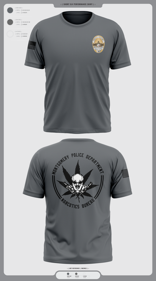 Short Sleeve Performance Shirt, NARCOTICS BUREAU, Police, Teamtime, Team time, sublimation, custom sports apparel, team uniforms, spirit wear, spiritwear, sports uniforms, custom shirts, team store, custom team store, fundraiser sports, apparel fundraiser