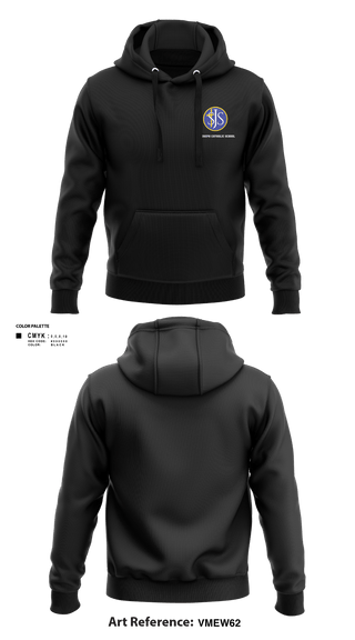 Hoodie, St Joseph Catholic School Volleyball, Women's Volleyball, Teamtime, Team time, sublimation, custom sports apparel, team uniforms, spirit wear, spiritwear, sports uniforms, custom shirts, team store, custom team store, fundraiser sports, apparel fundraiser