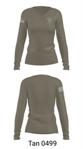 Bossier Police Violent Crimes 94724304 Women's Long Sleeve V-neck Shirt -1 73