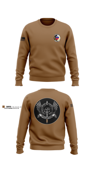 Crew Neck Sweatshirt, 27 SOSFS, Air Force, Teamtime, Team time, sublimation, custom sports apparel, team uniforms, spirit wear, spiritwear, sports uniforms, custom shirts, team store, custom team store, fundraiser sports, apparel fundraiser