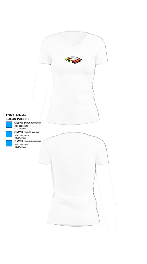 Womens Short Sleeve Vneck Shirt, Sanderson High School Football, Football, Teamtime, Team time, sublimation, custom sports apparel, team uniforms, spirit wear, spiritwear, sports uniforms, custom shirts, team store, custom team store, fundraiser sports, apparel fundraiser