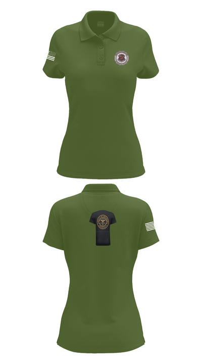 BOLC 187TH 66785601 Women's Short Sleeve Performance Polo  - 55