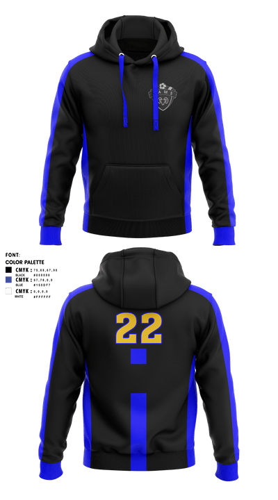 Parowan High School Soccer 7234539 Hoodie - 4