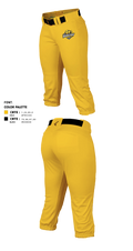 Barstow Little League Softball 86205357 Softball Pants - 1