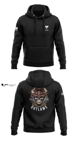 Hoodie, Outlaw Platoon, , Teamtime, Team time, sublimation, custom sports apparel, team uniforms, spirit wear, spiritwear, sports uniforms, custom shirts, team store, custom team store, fundraiser sports, apparel fundraiser