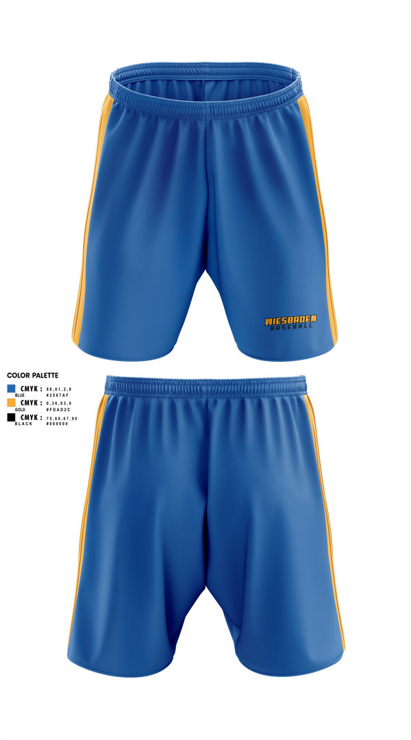Athletic Shorts With Pockets, Wiesbaden, Baseball, Teamtime, Team time, sublimation, custom sports apparel, team uniforms, spirit wear, spiritwear, sports uniforms, custom shirts, team store, custom team store, fundraiser sports, apparel fundraiser