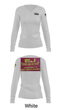 EJ TOWING AND RECOVERY 5748592 Women's Long Sleeve V-neck Shirt - 16