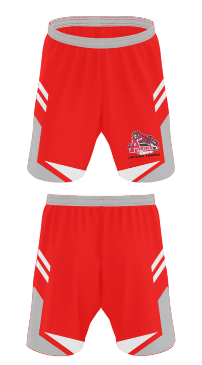 Archer High School Tennis 49257029 Athletic Shorts With Pockets - 32