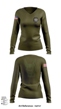 Lowndes County Sheriff’s Office Special Operations Division 52350448 Women's Long Sleeve V-neck Shirt - 103