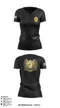 HCSO CNT 41668250 Women's Short Sleeve V-neck Shirt - 3
