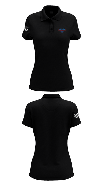 Hall of Fame Fireworks LLC 60559638 Women's Short Sleeve Performance Polo  - 36