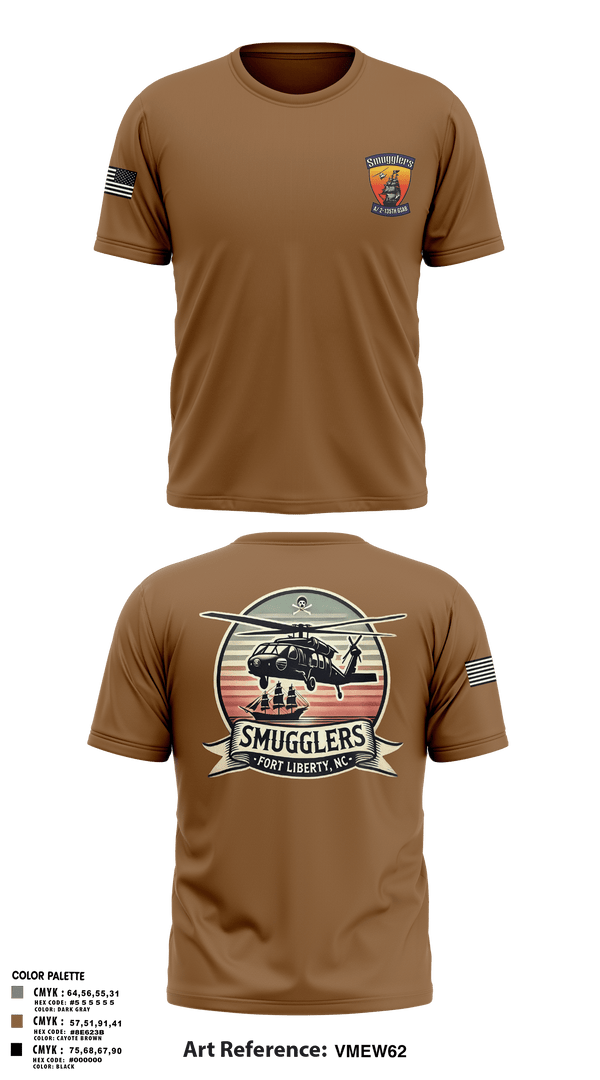 Short Sleeve Performance Shirt, A/2135th GSAB “SMUGGLERS”, Army, Teamtime, Team time, sublimation, custom sports apparel, team uniforms, spirit wear, spiritwear, sports uniforms, custom shirts, team store, custom team store, fundraiser sports, apparel fundraiser