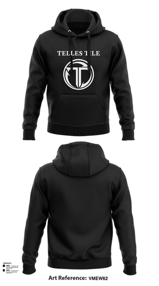 Hoodie, Telles tile and more, , Teamtime, Team time, sublimation, custom sports apparel, team uniforms, spirit wear, spiritwear, sports uniforms, custom shirts, team store, custom team store, fundraiser sports, apparel fundraiser