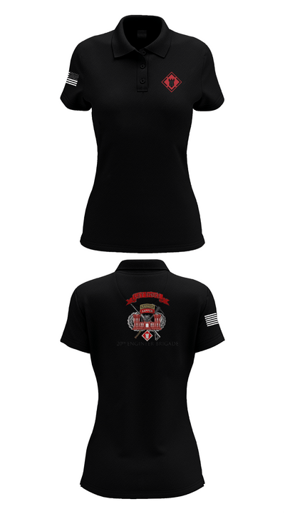 264 EN CO 72405798 Women's Short Sleeve Performance Polo  - 35