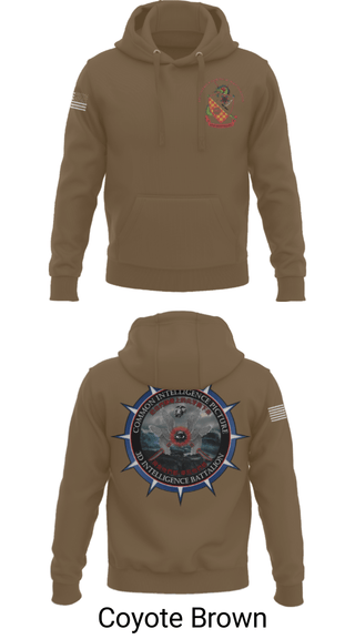 Hoodie, 3rd Intelligence Battalion, Marines, Teamtime, Team time, sublimation, custom sports apparel, team uniforms, spirit wear, spiritwear, sports uniforms, custom shirts, team store, custom team store, fundraiser sports, apparel fundraiser