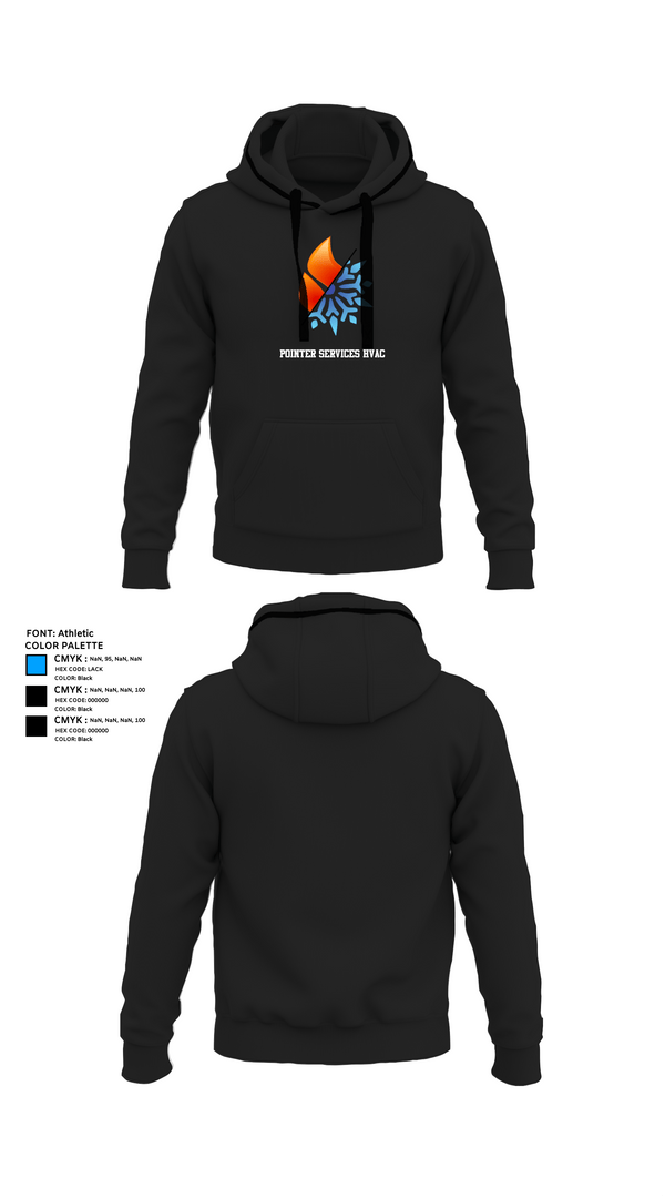 Hoodie, Pointer services hvac, , Teamtime, Team time, sublimation, custom sports apparel, team uniforms, spirit wear, spiritwear, sports uniforms, custom shirts, team store, custom team store, fundraiser sports, apparel fundraiser