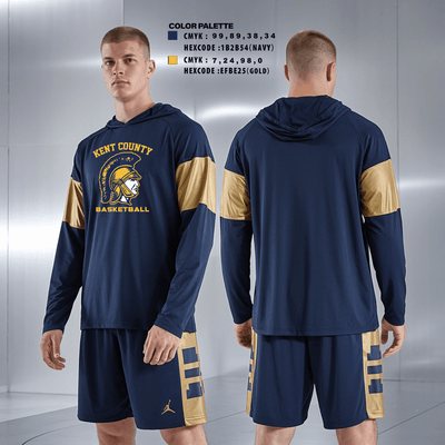 Kent County High School Basketball 74616649 Hoodie - 2