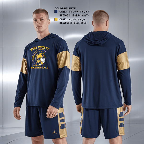 Hoodie, Kent County High School Basketball, Men's Basketball, Teamtime, Team time, sublimation, custom sports apparel, team uniforms, spirit wear, spiritwear, sports uniforms, custom shirts, team store, custom team store, fundraiser sports, apparel fundraiser