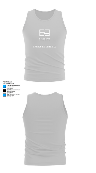 Tank Top, EVAIDEN EXTERIORS, LLC, , Teamtime, Team time, sublimation, custom sports apparel, team uniforms, spirit wear, spiritwear, sports uniforms, custom shirts, team store, custom team store, fundraiser sports, apparel fundraiser