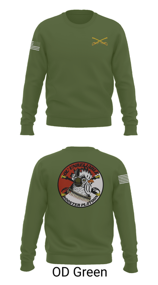 Crew Neck Sweatshirt, , Army, Teamtime, Team time, sublimation, custom sports apparel, team uniforms, spirit wear, spiritwear, sports uniforms, custom shirts, team store, custom team store, fundraiser sports, apparel fundraiser