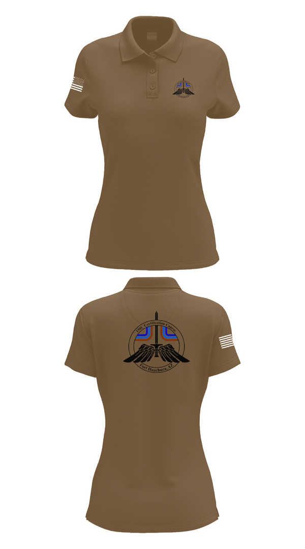 Womens Short Sleeve Performance Polo, 2-13th AVN REGT, 150U Certification Course, , Teamtime, Team time, sublimation, custom sports apparel, team uniforms, spirit wear, spiritwear, sports uniforms, custom shirts, team store, custom team store, fundraiser sports, apparel fundraiser