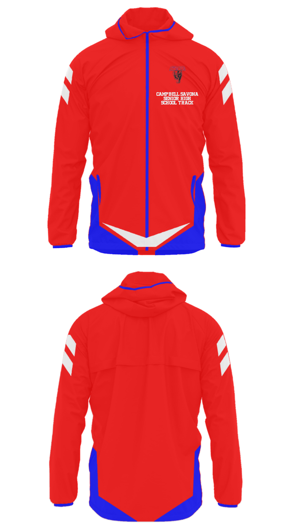 Windbreaker, Campbell-Savona Senior High School Track, Track & Field, Teamtime, Team time, sublimation, custom sports apparel, team uniforms, spirit wear, spiritwear, sports uniforms, custom shirts, team store, custom team store, fundraiser sports, apparel fundraiser