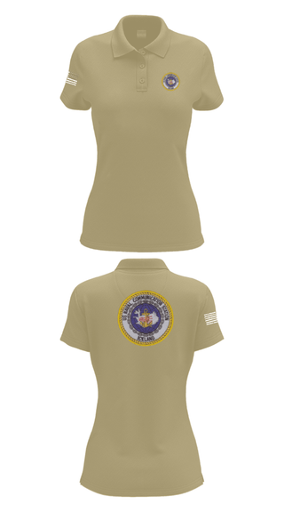 Women's Short Sleeve Performance Polo, NAVCOMSTA Iceland, , Teamtime, Team time, sublimation, custom sports apparel, team uniforms, spirit wear, spiritwear, sports uniforms, custom shirts, team store, custom team store, fundraiser sports, apparel fundraiser