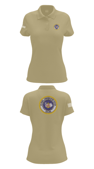 NAVCOMSTA Iceland 85823071 Women's Short Sleeve Performance Polo  - 90