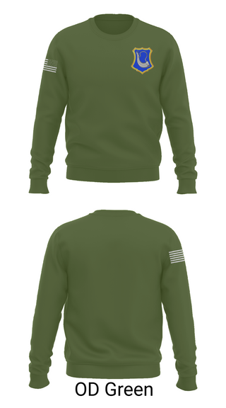 Crew Neck Sweatshirt, C-Co. 1-181st, National Guard, Teamtime, Team time, sublimation, custom sports apparel, team uniforms, spirit wear, spiritwear, sports uniforms, custom shirts, team store, custom team store, fundraiser sports, apparel fundraiser