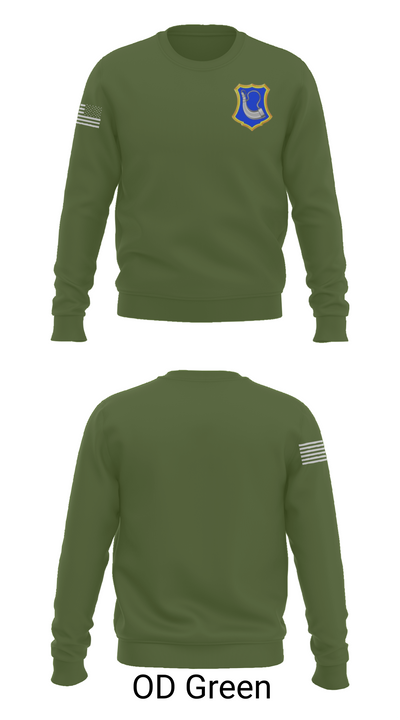 C-Co. 1-181st 51621268 Crew Neck Sweatshirt - 43