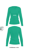 CBIRF 33492469 Women's Long Sleeve V-neck Shirt - 22