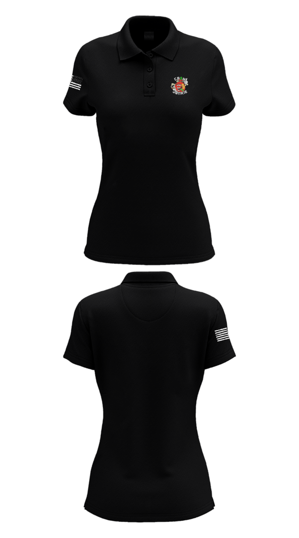 Women's Short Sleeve Performance Polo, Cash Junkies Elites, Men's Basketball, Teamtime, Team time, sublimation, custom sports apparel, team uniforms, spirit wear, spiritwear, sports uniforms, custom shirts, team store, custom team store, fundraiser sports, apparel fundraiser