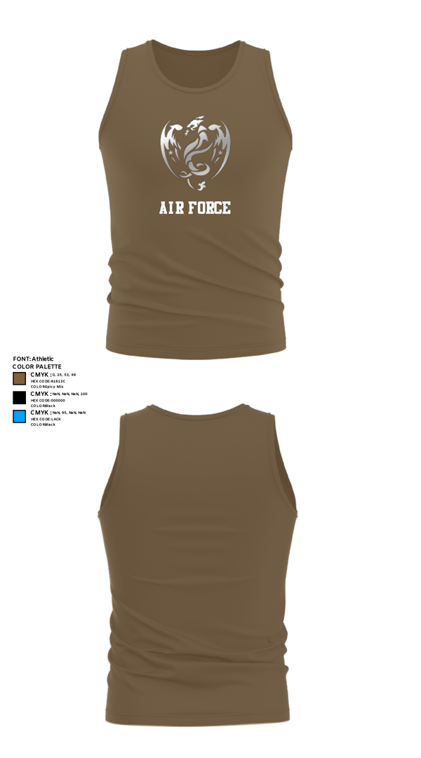 Tank Top, 18th Air Support Operations Group, Air Force, Teamtime, Team time, sublimation, custom sports apparel, team uniforms, spirit wear, spiritwear, sports uniforms, custom shirts, team store, custom team store, fundraiser sports, apparel fundraiser