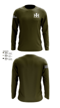 Huitron hauling llc 64794828 Long Sleeve Performance Shirt - 1