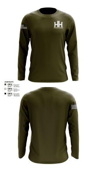 Long Sleeve Performance Shirt, Huitron hauling llc, , Teamtime, Team time, sublimation, custom sports apparel, team uniforms, spirit wear, spiritwear, sports uniforms, custom shirts, team store, custom team store, fundraiser sports, apparel fundraiser