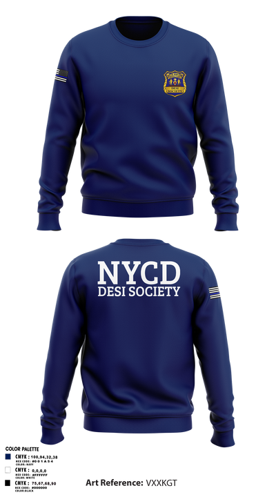 NYCD DESI SOCIETY 34062246 Crew Neck Sweatshirt - 116