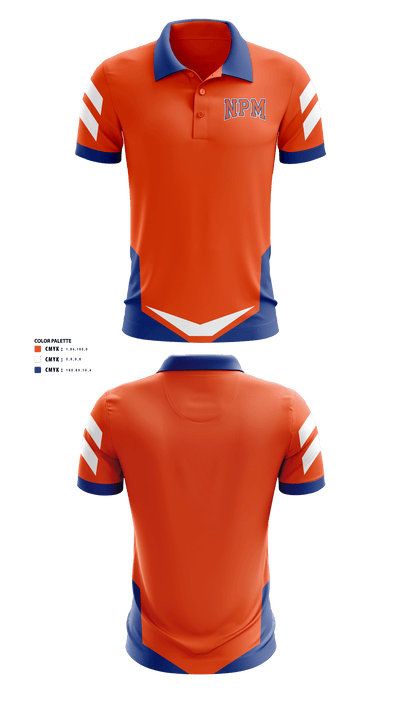 North Pontotoc Middle School Golf 53809374 Short Sleeve Performance Polo - 40