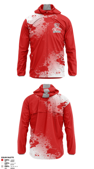 Windbreaker, Ottumwa bulldogs, Wrestling, Teamtime, Team time, sublimation, custom sports apparel, team uniforms, spirit wear, spiritwear, sports uniforms, custom shirts, team store, custom team store, fundraiser sports, apparel fundraiser